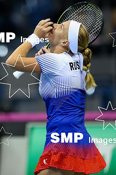 2015 Fed Cup International Tennis Poland v Russia Feb 7-8th