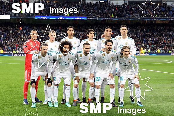 FOOTBALL - CHAMPIONS LEAGUE - REAL MADRID v JUVENTUS