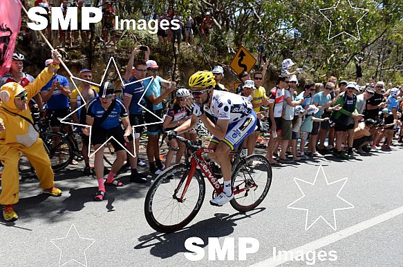 2015 Tour Down Under Cycling Stage 5 Jan 24th
