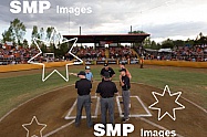 ABL UMPIRES WITH TEAM MANAGERS