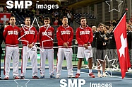 2013 Mens Davis Cup Tennis Switzerland v Czech Republic Feb 1st