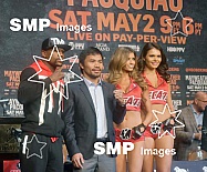 2015 Boxing  Floyd Mayweather v Manny Pacquiao Press Conference Apr 29th
