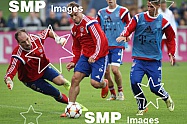 2014 Bayern Munich Train before Champions League Game v Man City Sep 14th