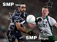 Australia's Adam Goodes and Kevin Reilly of Ireland
