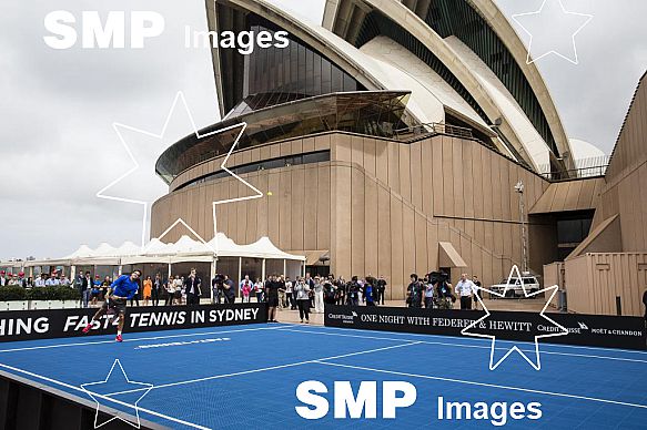 Tennis Australia -  Promotional Event - Federer and Hewitt