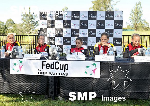 FED CUP GERMAN TEAM PRESS CONFERENCE