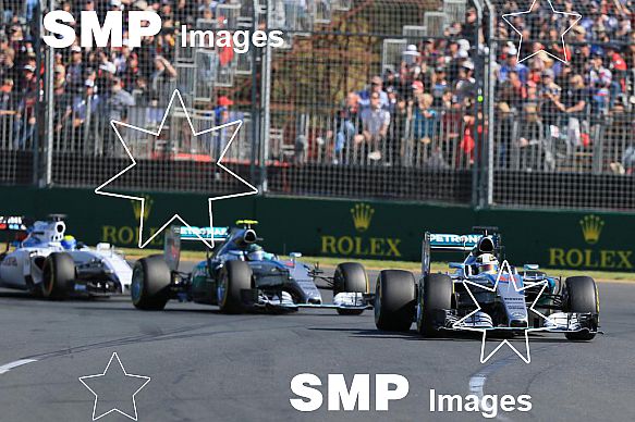 2015 F1 Australian Grand Prix Race Mar 15th