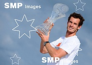 2013 Andy Murray Celebrates his Sony Open win on Miami Beach Mar 31st